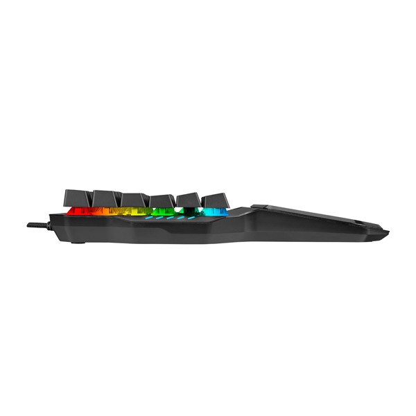 resimler/genel/Rampage KB-R77 PALM USB Rainbow Backlight Outemu Blue Switch Mekanik 36 Tuşlu Mini Gaming Oyuncu Klavyesi