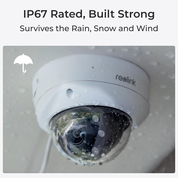 resimler/genel/REOLINK 8MP DOME Motorize 5x Zoom P437 IP Güvenlik Kamerası PoE IP67, Renkli
