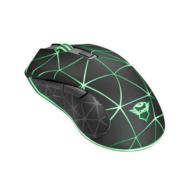 resimler/genel/Trust Locx 22988 Gxt 133 Usb 4000 Dpı Siyah 6Xbuttons Rgb Gamıng Mouse