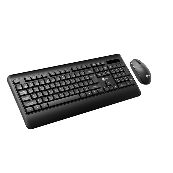 resimler/genel/LENOVO LECOO KW202 Kablosuz Q Trk Optic Mouse Siyah Standart Klavye - Mouse Set