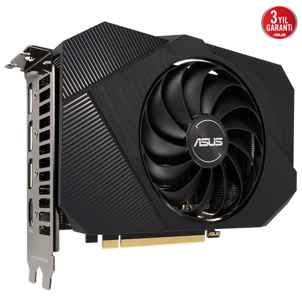 resimler/genel/ASUS RTX3050 8GB PH-RTX3050-8G GDDR6 128bit HDMI DP PCIe 16X v4.0