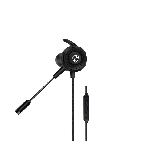 resimler/genel/Hytech HY-GK1 3,5 Oyuncu Esnek Mikrofonlu Siyah Kulakiçi Kulaklık