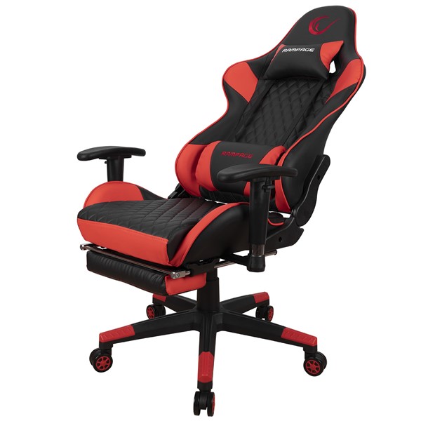 resimler/genel/Rampage STYLES KL-R61 Kırmızı/Siyah Oyuncu Koltuğu