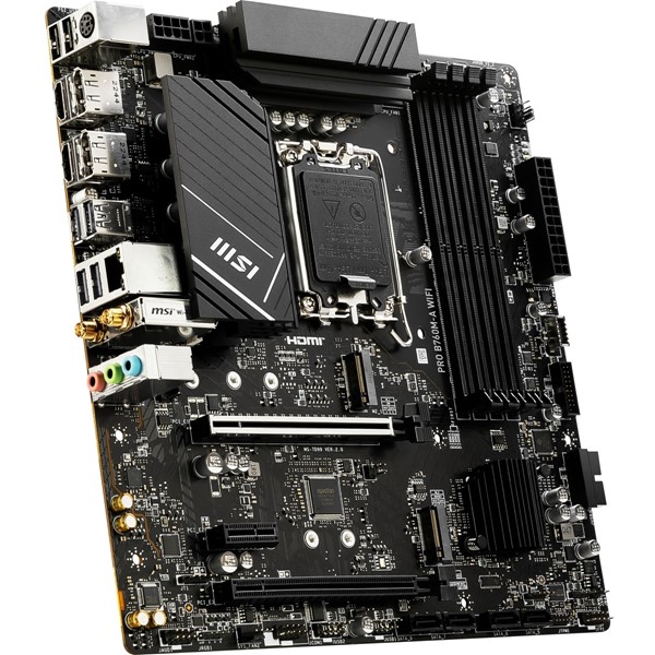 resimler/genel/MSI PRO B760M-A WIFI-6E DDR5 HDMI-DP PCIE 4.0 1700p ATX