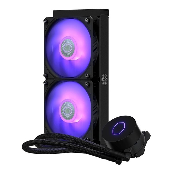 resimler/genel/COOLERMASTER 240mm ML240L v2 MLW-D24M-A18PC-R2 RGB Sıvı Soğutmalı AM5-1700p İşlemci Fanı
