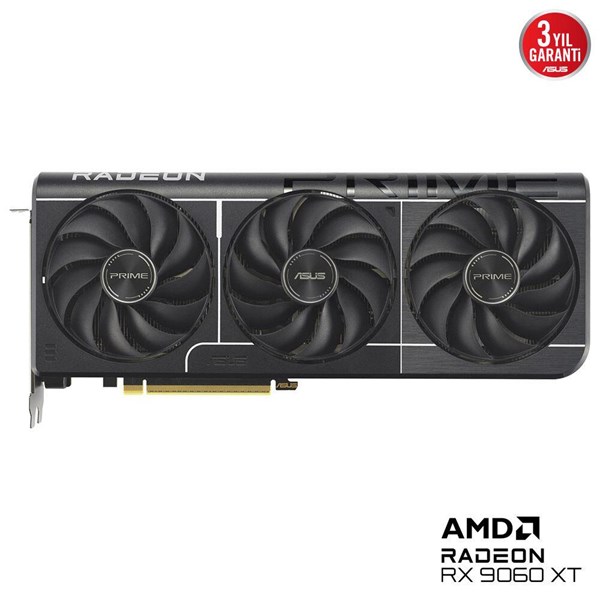resimler/genel/ASUS 8GB PRIME RX9060XT-O8G GDDR6 128bit HDMI-DP PCIE 5.0