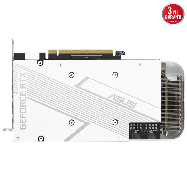 resimler/genel/ASUS RTX3060TI 8GB DUAL RTX3060TI-O8GD6X WHITE GDDR6X 256 Bit HDMI DP PCIe 16X v4.0