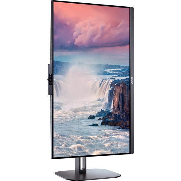 resimler/genel/AOC 23.8” IPS 24V5CW/BK 1MS 75HZ HDM-DP WEB KAMERALI PIVOT MONİTÖR