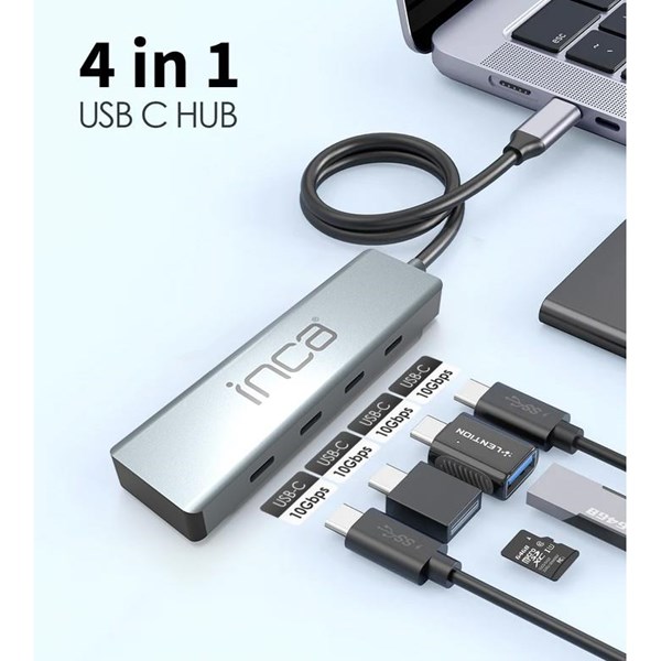 resimler/genel/INCA ITPT-4T 4port TYPEC Çoklayıcı Hub