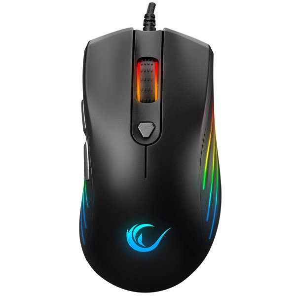resimler/genel/Rampage SMX-R33 LIMBO Makrolu Siyah 6400dpi RGB Ledli Gaming Oyuncu Mouse