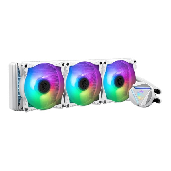 resimler/genel/MSI 360mm MAG CORELIQUID 360R V2 RGB AM5-1700P Sıvı Soğutmalı İşlemci Fanı Beyaz