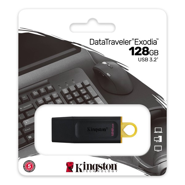 resimler/genel/KINGSTON 128GB USB 3.2 Exodia DTX/128GB Siyah Taşınabilir Bellek