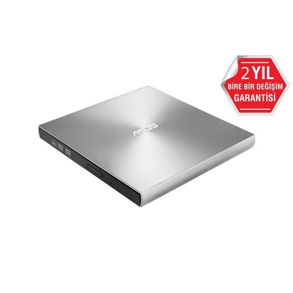 resimler/genel/Asus Zendrive-U9m Sdrw-08U9m-U Harici İnce Dvd Yazıcı  M-Disc  Usb Type-C Ve Usb 2.0 Destekli  Gümüş