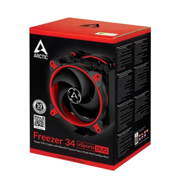 resimler/genel/ARCTIC FREEZER 34 eSports DUO AR-ACFRE00060A Hava Soğutmalı İşlemci Fanı 2X Fanlı