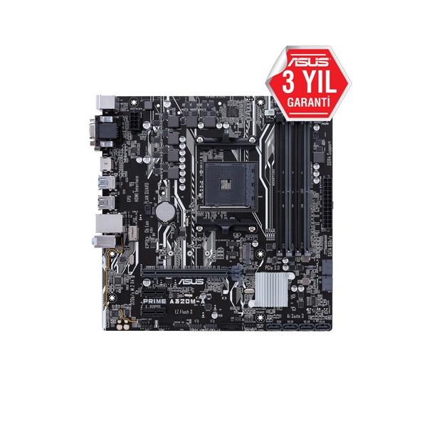 resimler/genel/ASIS PRIME A320M-A DDR4 HDMI-DVI PCIE 3.0 AMD MATX