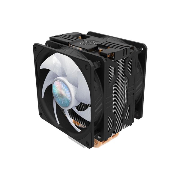 resimler/genel/COOLERMASTER 120mm Dual Fan Hyper 212 Turbo RR-212TK-18PA-R1 Hava Soğutmalı AM5-1700p İşlemci Fanı