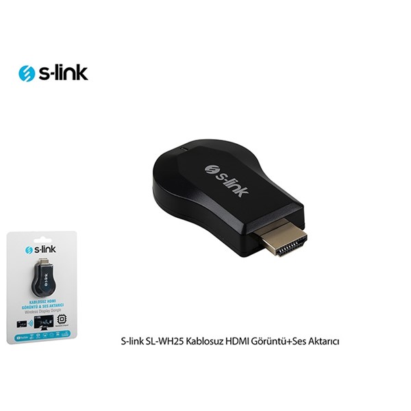 resimler/genel/S-link SL-WH25 Kablosuz HDMI Görüntü+Ses Aktarıcı