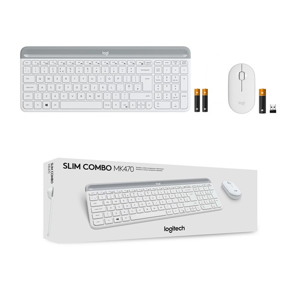 resimler/genel/LOGITECH MK470 Kablosuz Q Trk Beyaz Multimedya Klavye - Mouse Set 920-009436
