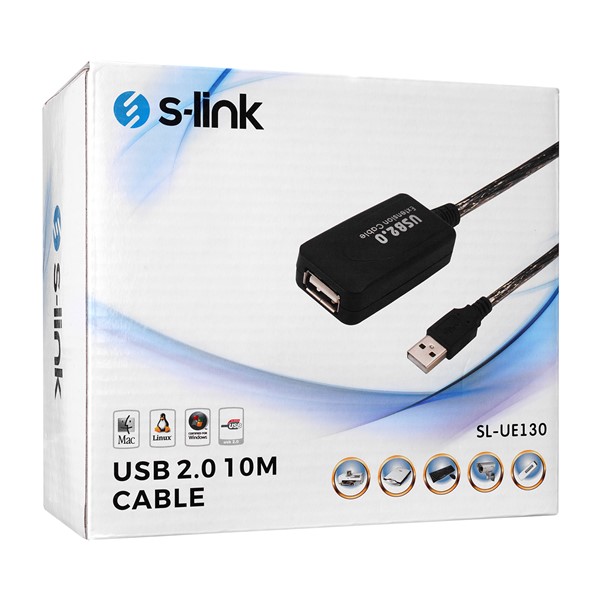 resimler/genel/S-link SL-UE130 Usb2.0 10m Kablosu