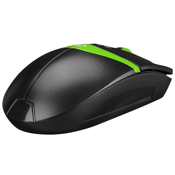 resimler/genel/Everest SM-220 Usb Siyah/Yeşil 1200dpi 3D Optik Kablolu Mouse