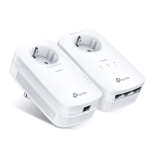 TP-LINK TL-PA8033P Gigabit AV1300 EV Ofis Tipi PowerLine Ağ Adaptörü Kutu Açık (Outlet)