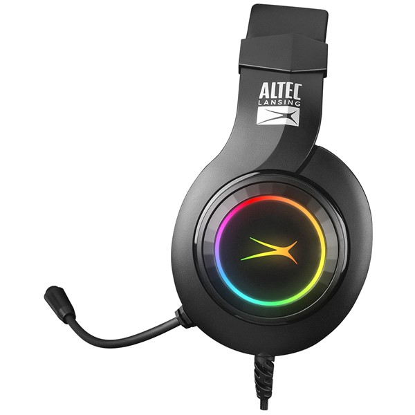 resimler/genel/Altec Lansing ALGH9602 Siyah PS4/XBOX/Mobil Uyumlu USB 3.5mm Rainbow Gaming Mikrofonlu Kulaklık