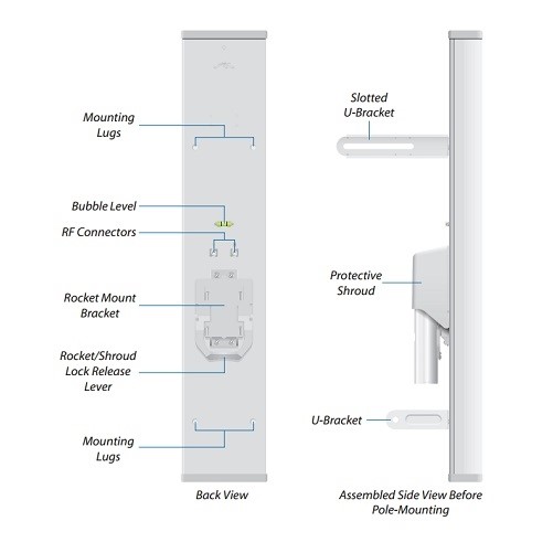 resimler/genel/UBIQUITI (UBNT) 16dbi 5ghz airMAX AM-5G16-120 120° ~ 15km menzil Sektör Anten Outdoor