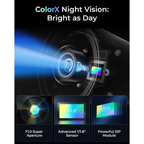 resimler/genel/REOLINK 8MP BULLET 4MM CX810 IP Güvenlik Kamerası PoE IP67, ColorX
