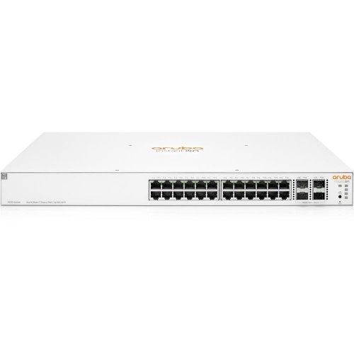 resimler/genel/ARUBA 24port 370w FULL PoE Instant On 1930-24G JL684B GIGABIT 4XSFP+ Yönetilebilir Switch RackMount