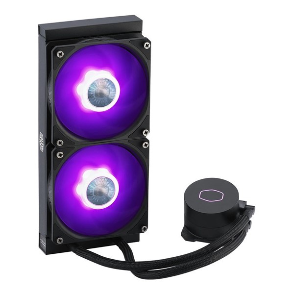 resimler/genel/COOLERMASTER 240mm ML240L v2 MLW-D24M-A18PC-R2 RGB Sıvı Soğutmalı AM5-1700p İşlemci Fanı