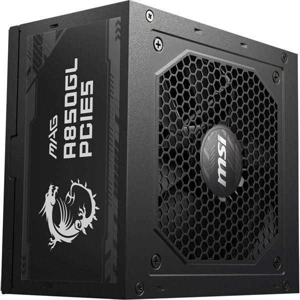 resimler/genel/MSI 850W 80+ GOLD MAG A850GL PCIE 5.0 TAM MODÜLER POWER SUPPLY