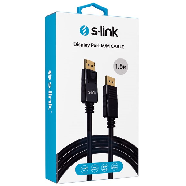 resimler/genel/S-link SL-460 1.5m Display Port M/M Kablo