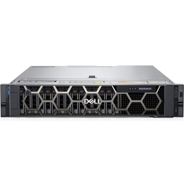 resimler/genel/DELL R550 PER55015A SILVER 4309Y-1X16GB RAM-1X480GB SSD-2X800w 2U Rack Server