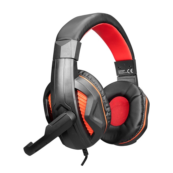 resimler/genel/Hytech HY-G9 BANNER Siyah/kırmızı Gaming Oyuncu Mikrofonlu Kulaklık