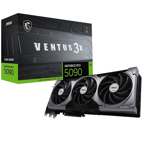 MSI RTX5090 32GB VENTUS 3X 32G GDDR7 512bit HDMI DP PCIe 5.0