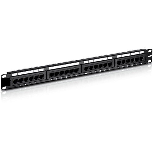 ODS 1U 24port Cat6 Utp Bakır Patch Panel U-P24UTP
