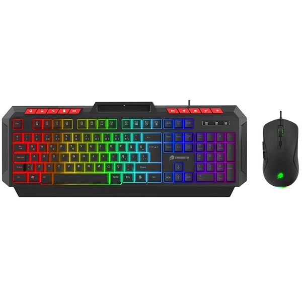 GAMEBOOSTER KM-11B GB-KM11B Knight Siyah Gaming Klavye Mouse Set