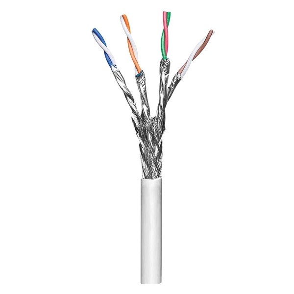 ODS 0.3m CAT6A S/FTP Gri Patch Kablo