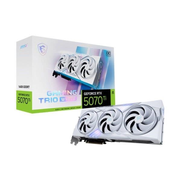MSI 16GB RTX5070TI GAMING TRIO OC WHITE GDDR7 256bit HDMI-DP PCIE 5.0