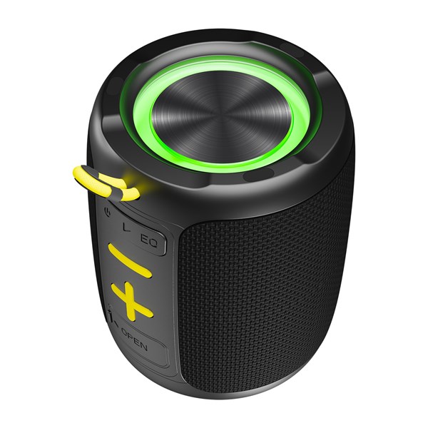 MIKADO  MD-60BT Spica Siyah 13W 1800mAh BT/TF/USB/ECO Led Işıklı Speaker