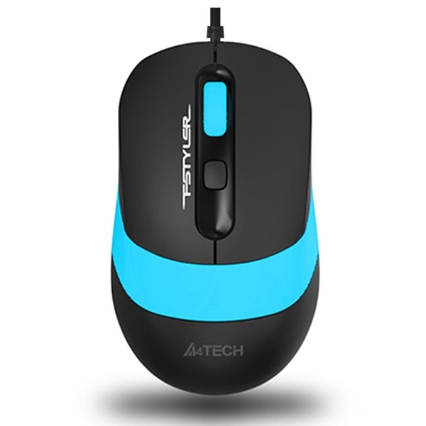 A4 TECH FM10 USB 1600dpi Optic SiyahMavi Mouse