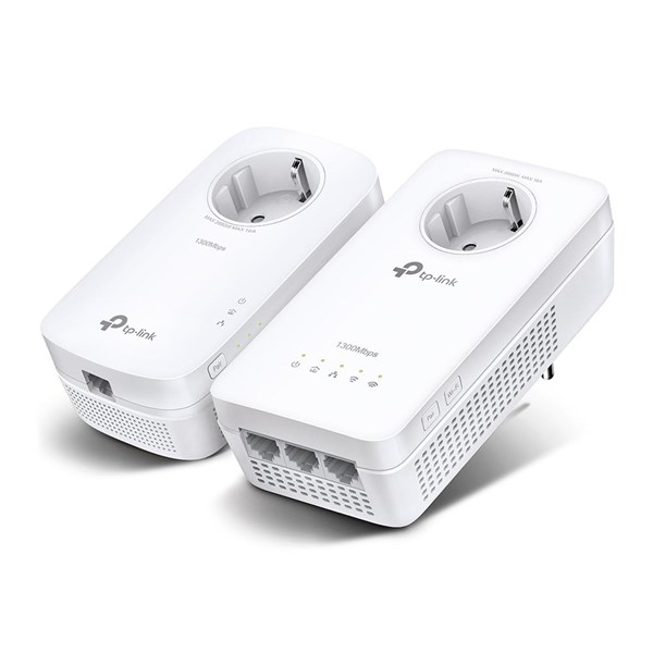 TP-LINK TL-WPA8631P KIT EV Ofis Tipi PowerLine Ağ Adaptörü Kutu Açık (Outlet)