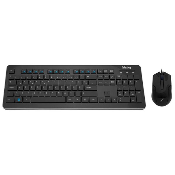 FRISBY Q TR FK-158QU MULTIMEDYA USB KLAVYE MOUSE SET
