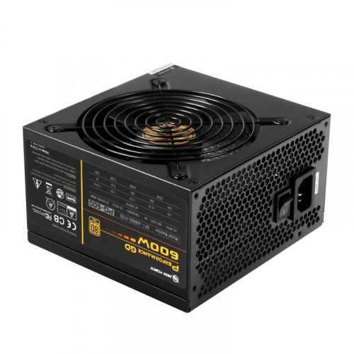 HIGH POWER 600W 80  GOLD HP1-J600GD-F12S 12cm Fanlı APFC Power Supply Kutu Açık (Outlet)