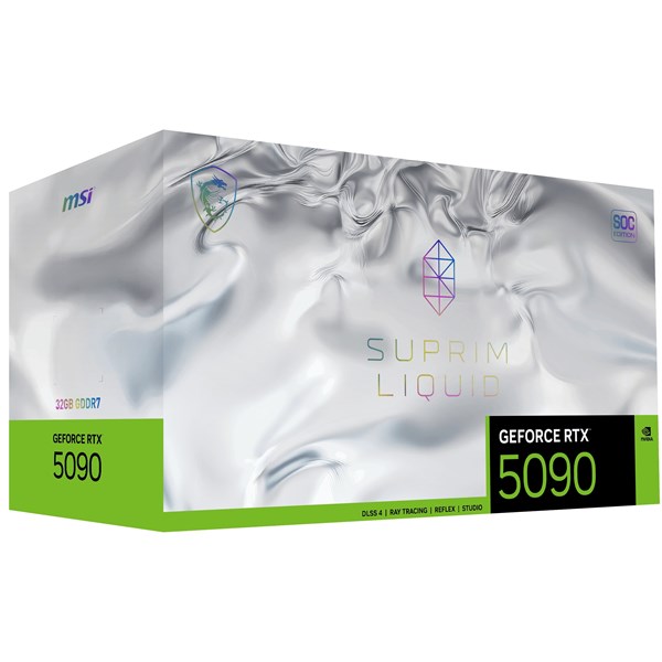 MSI RTX5090 32GB SUPRIM LIQUID SOC GDDR7 512BIT HDMI DP PCIe 5.0