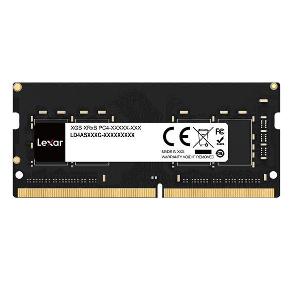 LEXAR 16GB DDR4 3200MHZ CL22 NOTEBOOK RAM VALUE LD4AS016G-B3200GSST