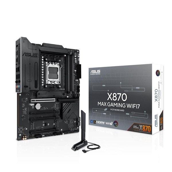ASUS X870 MAX GAMING WIFI7 DDR5 HDMI-DP TYPEC PCIE 5.0 AM5 ATX